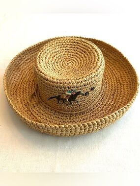 NWOT August Accessories Women’s Straw Hat